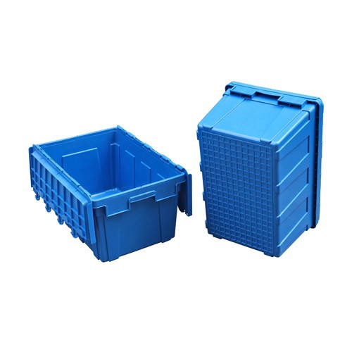 Plastična logistična škatla z nagibnim vložkom